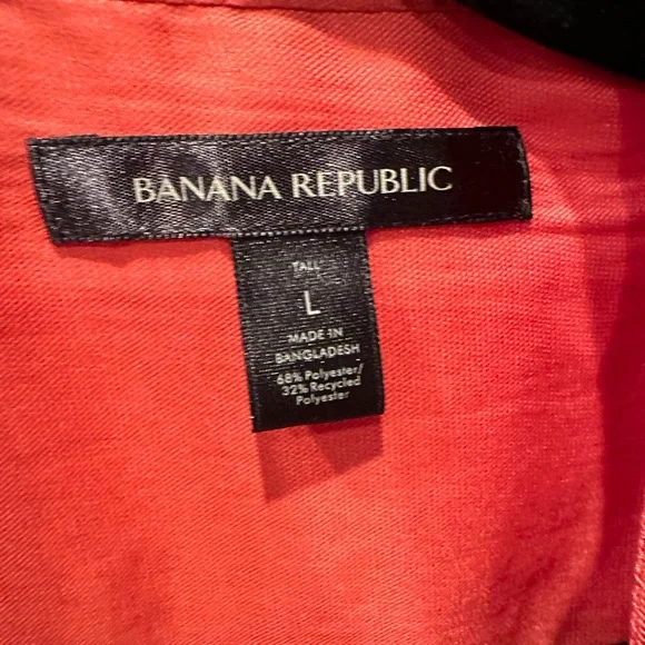 NWOT Banana republic blouse sz L Tall - Picture 2 of 2